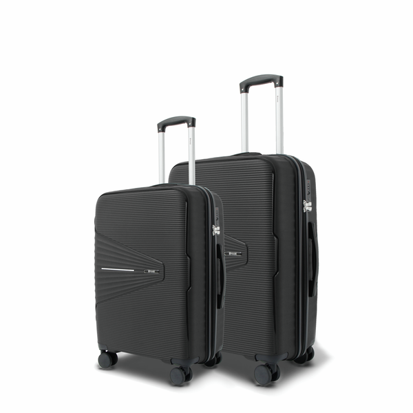 The Oxford Luggage Set of 2 - black