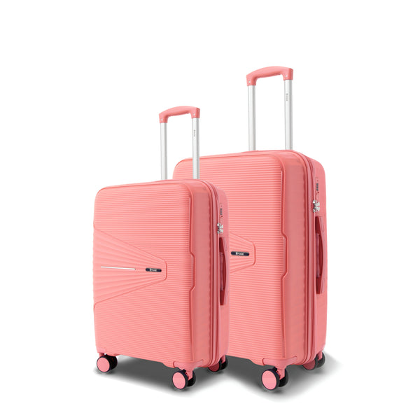 The Oxford Luggage Set of 2 - pink