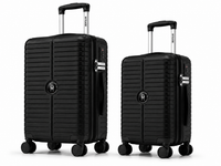 MYKASE trolley bag detail - Ivory Black