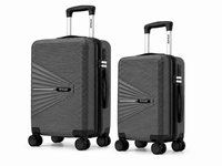 MYKASE Oxford Series 2-piece trolley bag set in Cosmic Blue