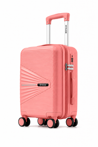 MYKASE Oxford Series trolley bag in Salmon Pink