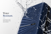 MYKASE Oxford Set of 3 water-resistant shell — Cosmic Blue